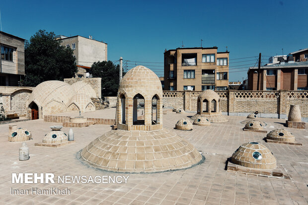 حمام تاریخی چمن کبابیان همدان