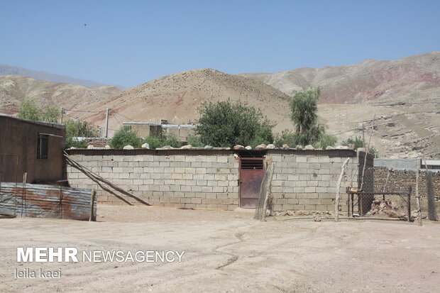 رانش زمین در روستای«تلخاب» ایلام
