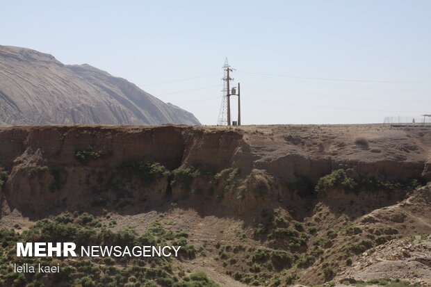 رانش زمین در روستای«تلخاب» ایلام
