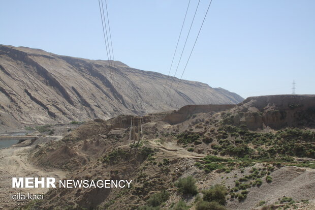 رانش زمین در روستای«تلخاب» ایلام
