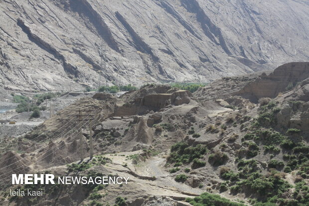 رانش زمین در روستای«تلخاب» ایلام
