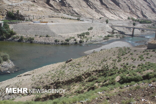 رانش زمین در روستای«تلخاب» ایلام
