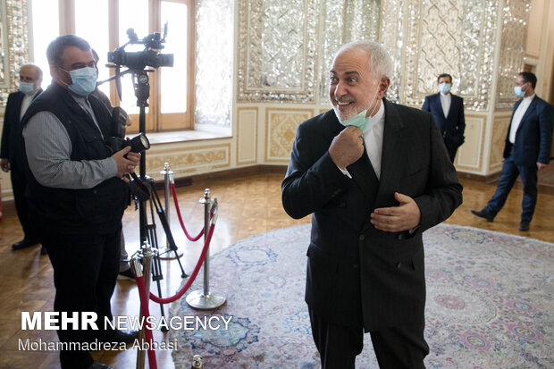 دیدار وزرای خارجه ایران و کویت
