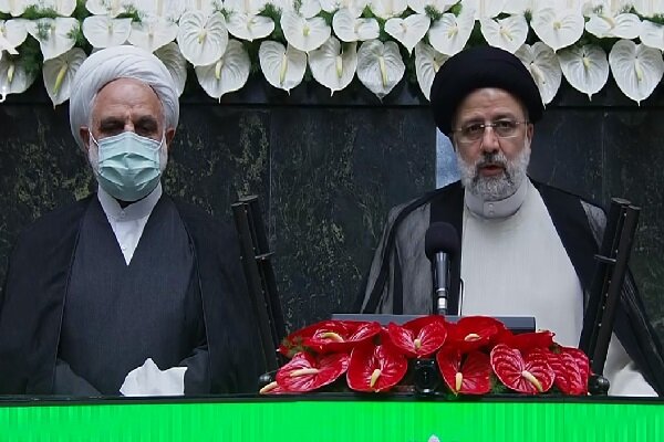 ایران کے صدرڈاکٹر  سید ابراہیم رئیسی نے حلف اٹھا لیا