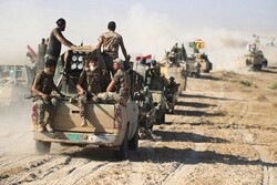 مقابله حشدشعبی با حمله داعش در شرق تکریت
