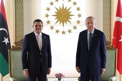 نخست وزیر لیبی با اردوغان در استانبول دیدار و گفتگو کرد