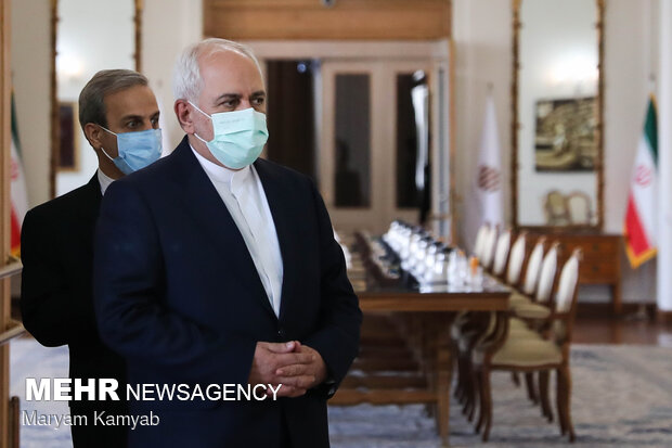 دیدار نماینده سازمان ملل در امور افغانستان با ظریف
