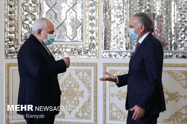 Zarif, UN envoy hold meeting on Afghanistan
