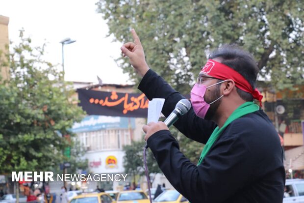 پویش ملی ایران سیاه پوش در ساری