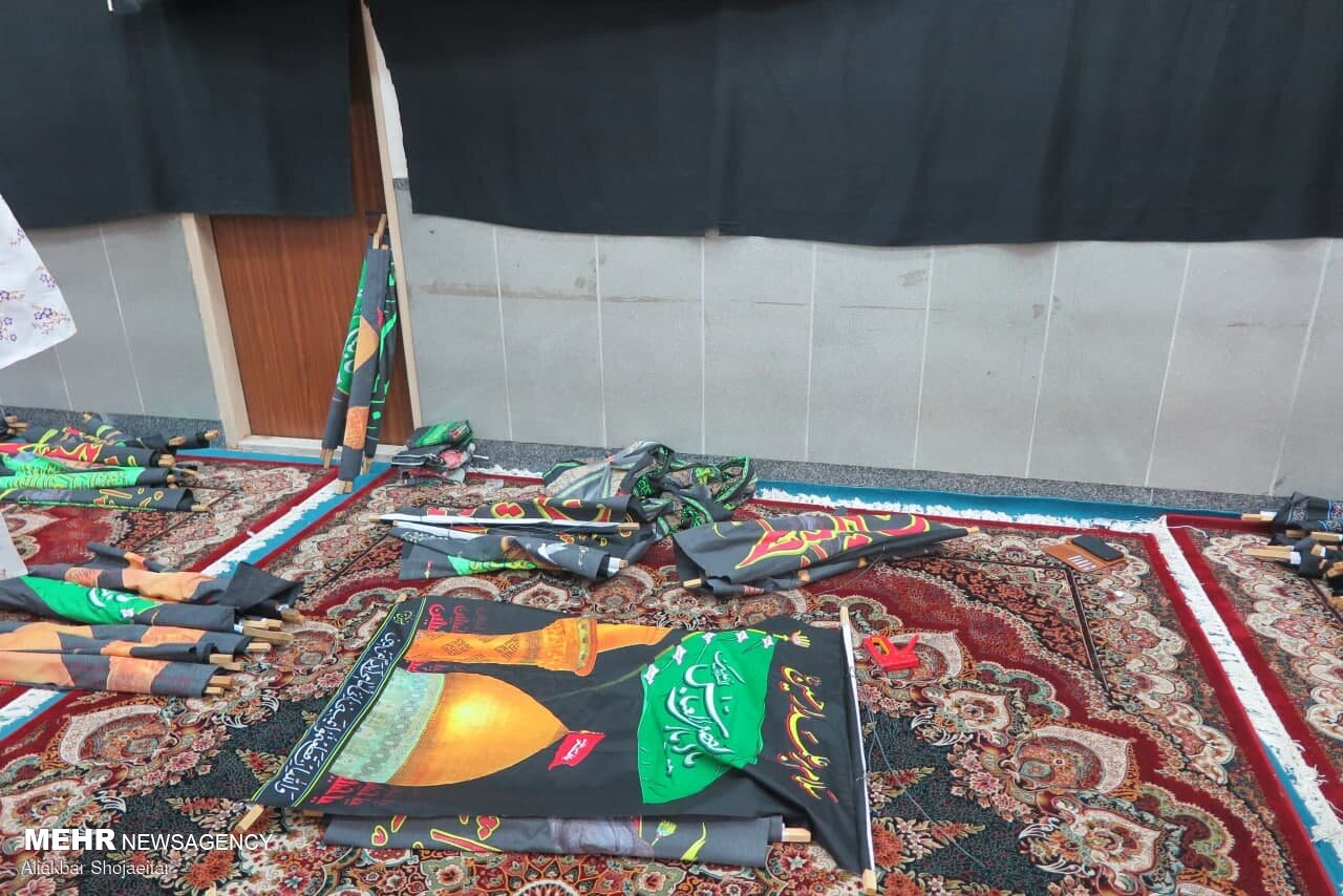 سیاه پوش شدن سیستان و بلوچستان در آستانه محرم