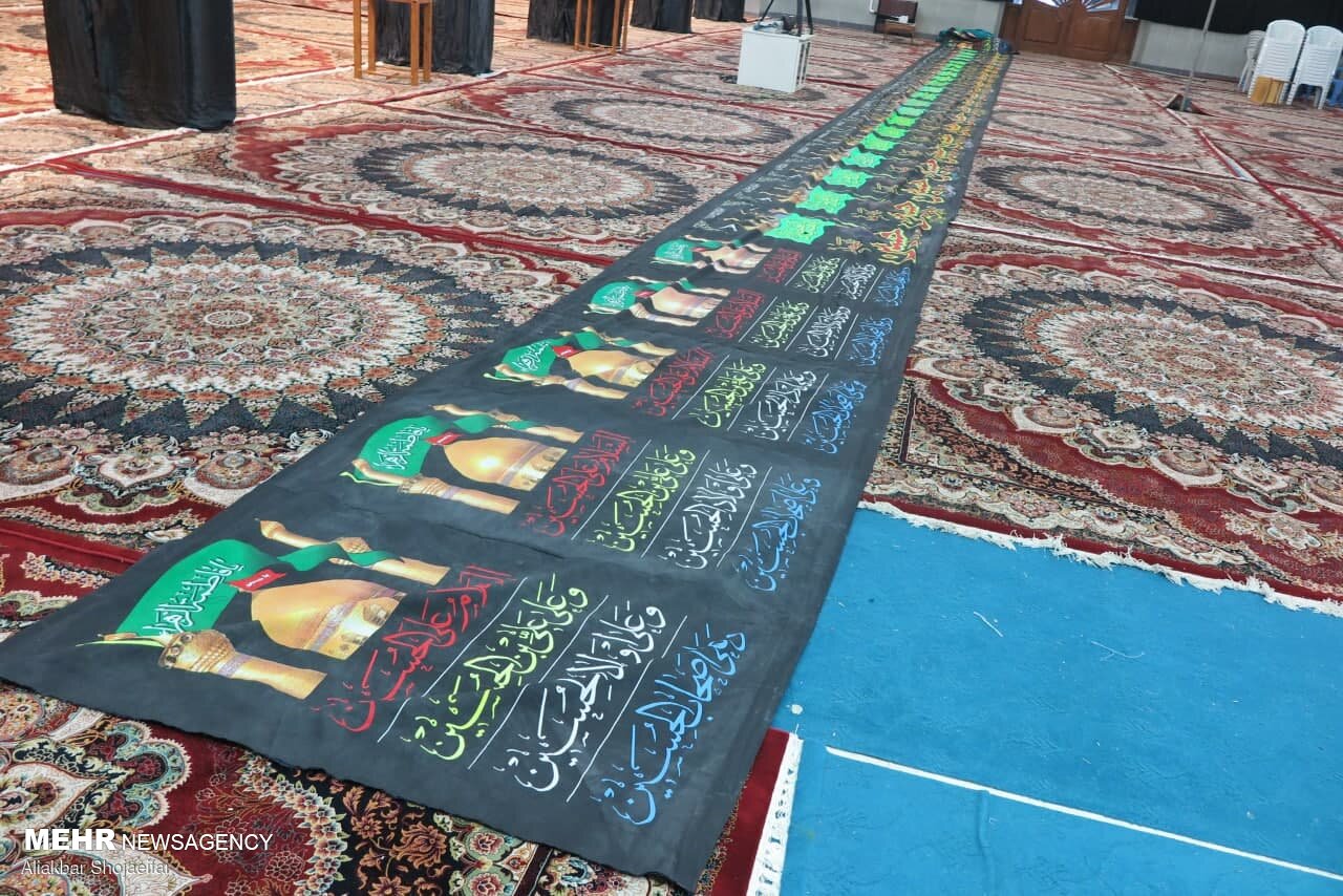 سیاه پوش شدن سیستان و بلوچستان در آستانه محرم
