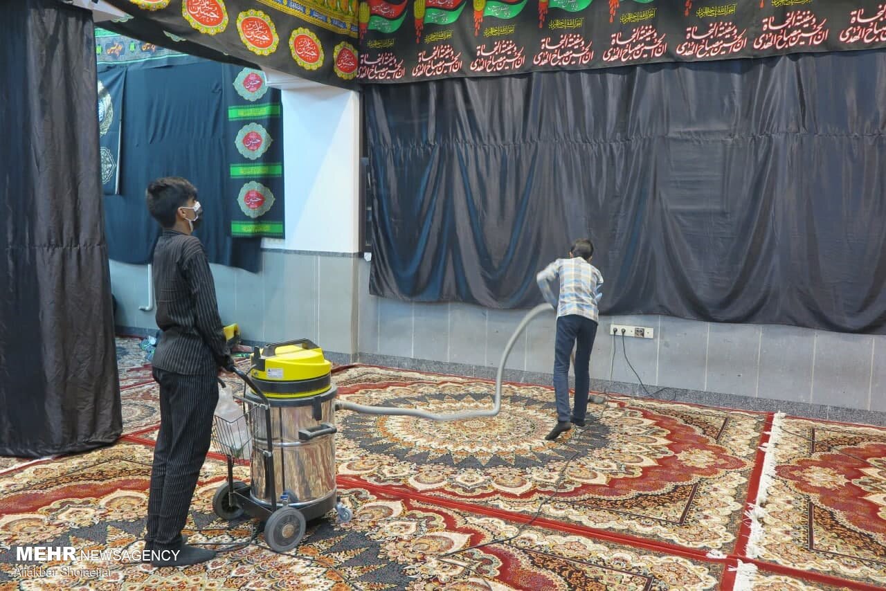 سیاه پوش شدن سیستان و بلوچستان در آستانه محرم