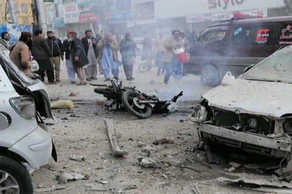 ۱۲ کشته و زخمی در پی وقوع انفجار در شهر کویته پاکستان