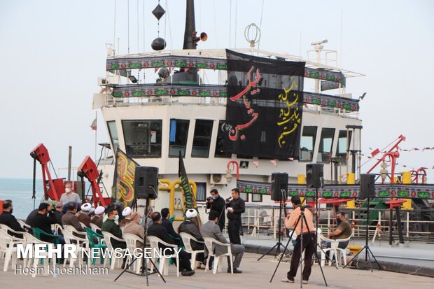 سیاهپوشان کشتی در نوشهر