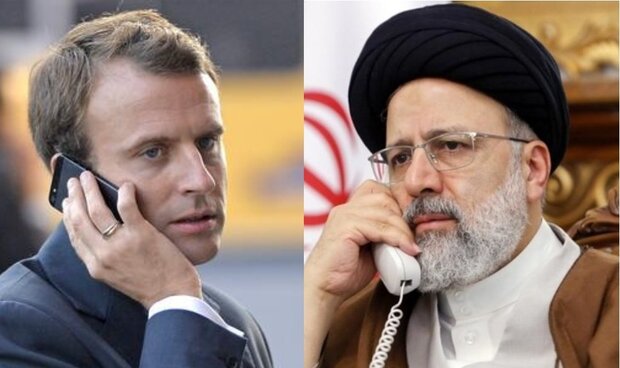 Iran backs "useful" negotiations, Raeisi tells Macron