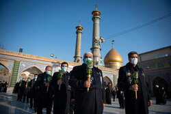 برگزاری مراسم سوگواری ایام فاطمیه در آستان حضرت عبدالعظیم(ع)