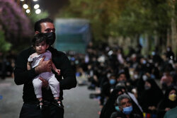 1st night of mourning month of Muharram in Tehran