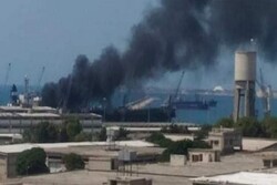 Explosion reported on a merchant ship in Latakia