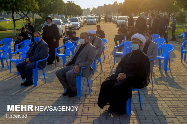 مراسم سیاه پوشی برج گرگان