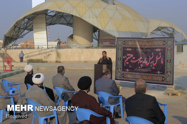 مراسم سیاه پوشی برج گرگان