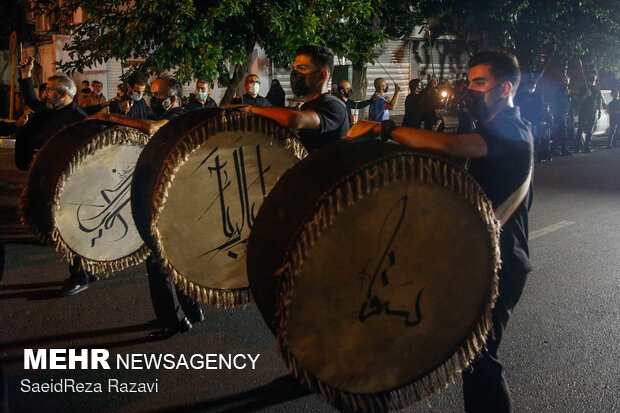 شب اول محرم در تهران