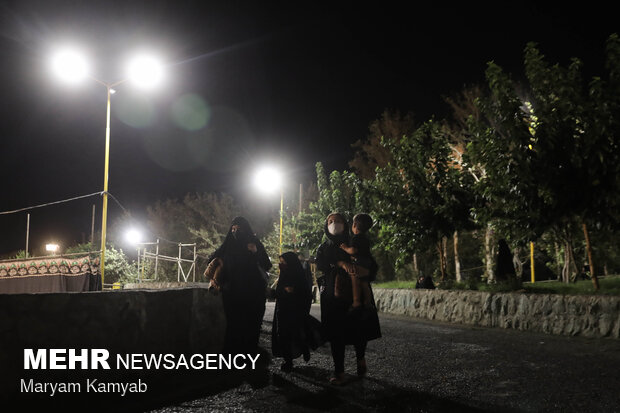 1st night of mourning month of Muharram in Tehran