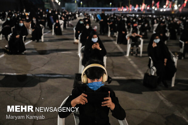 1st night of mourning month of Muharram in Tehran