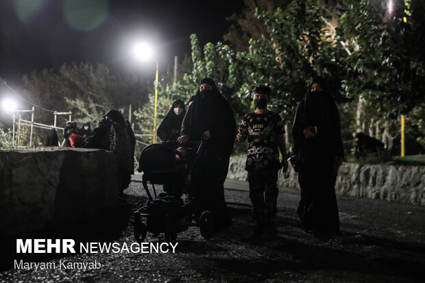 1st night of mourning month of Muharram in Tehran