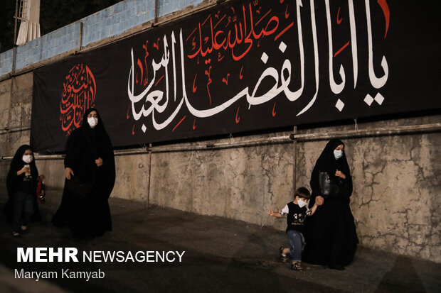 1st night of mourning month of Muharram in Tehran