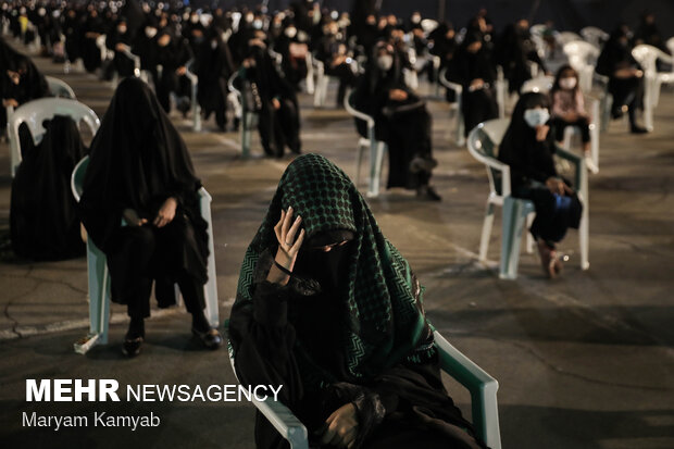 1st night of mourning month of Muharram in Tehran