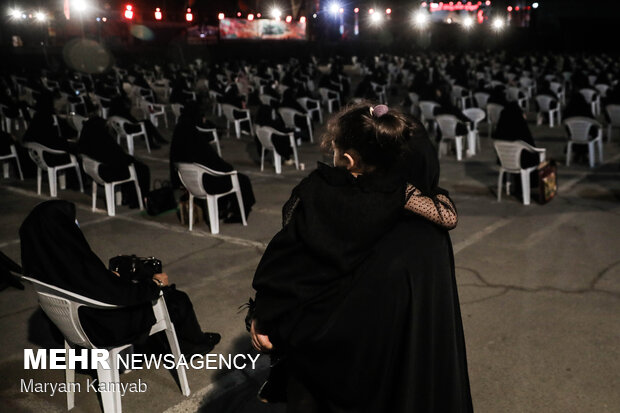 1st night of mourning month of Muharram in Tehran