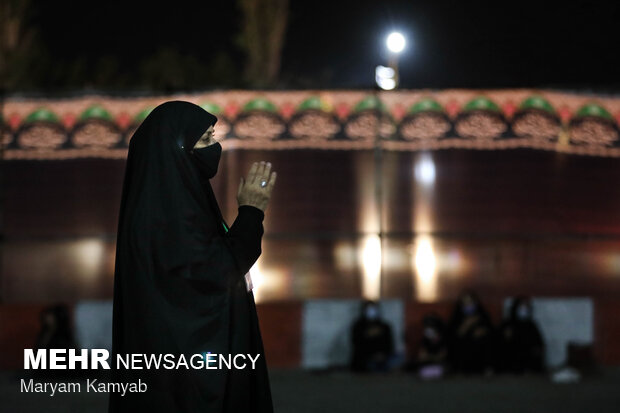 1st night of mourning month of Muharram in Tehran