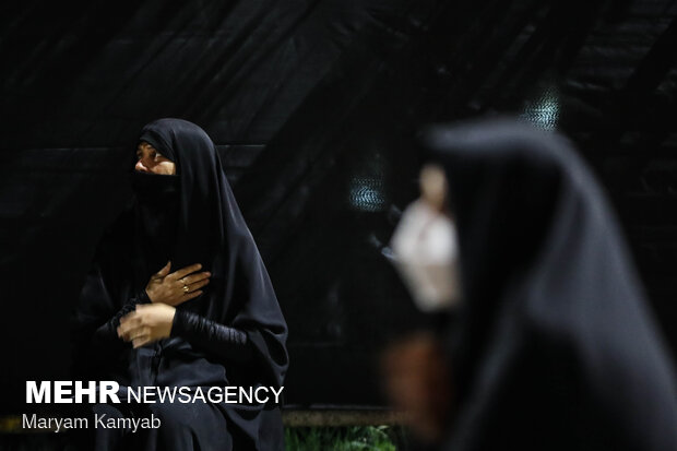 1st night of mourning month of Muharram in Tehran