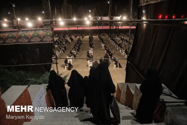 1st night of mourning month of Muharram in Tehran