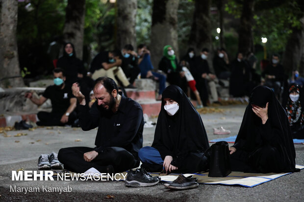 1st night of mourning month of Muharram in Tehran