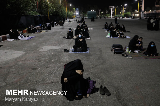 1st night of mourning month of Muharram in Tehran