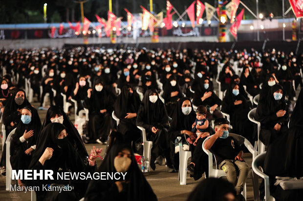 1st night of mourning month of Muharram in Tehran