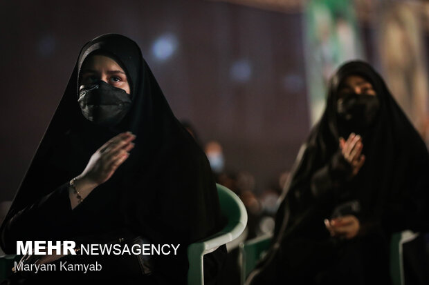 1st night of mourning month of Muharram in Tehran