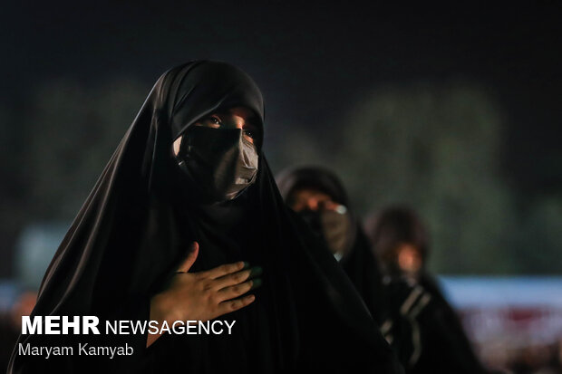 1st night of mourning month of Muharram in Tehran