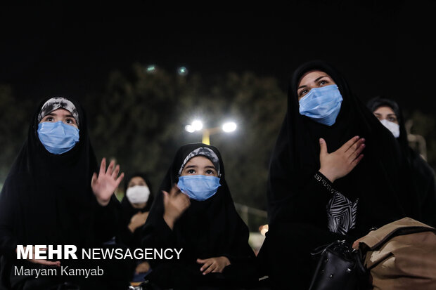 1st night of mourning month of Muharram in Tehran