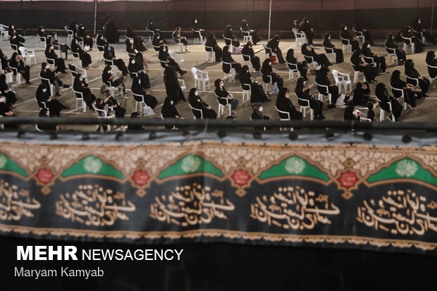 1st night of mourning month of Muharram in Tehran