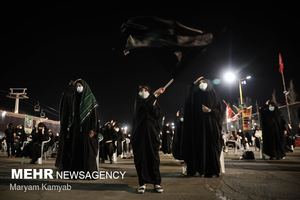 1st night of mourning month of Muharram in Tehran