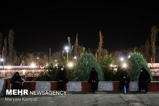 1st night of mourning month of Muharram in Tehran