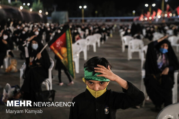 1st night of mourning month of Muharram in Tehran