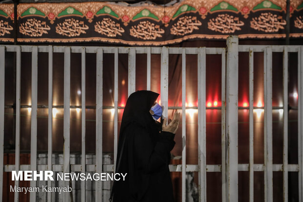 1st night of mourning month of Muharram in Tehran