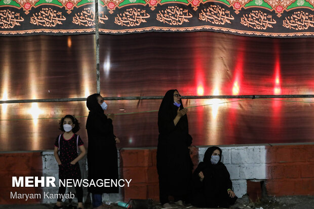 1st night of mourning month of Muharram in Tehran