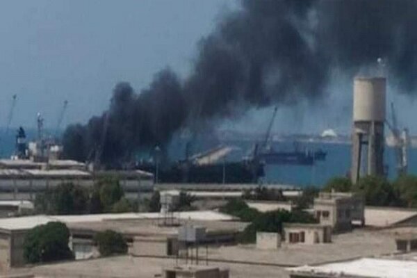 Explosion reported on a merchant ship in Latakia 