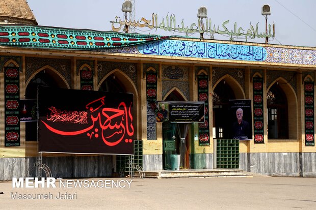 شهر ساری سیاهپوش عزای سالار شهیدان