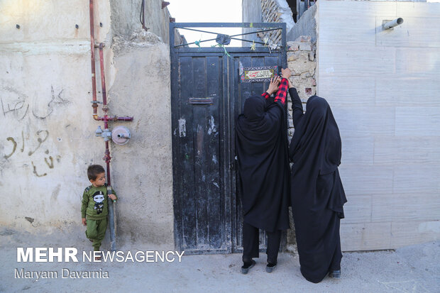 عطر روضه سیدالشهدا در محلات بجنورد/این شهر عزادار حسین است