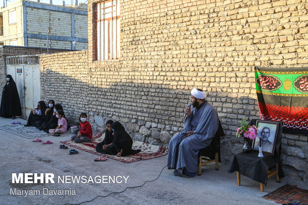 عطر روضه سیدالشهدا در محلات بجنورد/این شهر عزادار حسین است